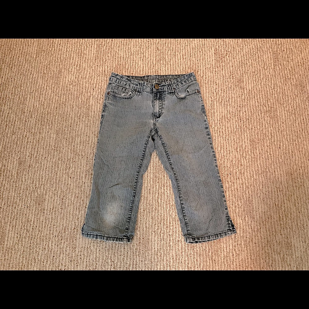 Brighton Blues Blue Jean Capris (Size 3)